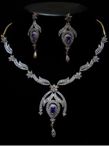 CZ Necklace Set